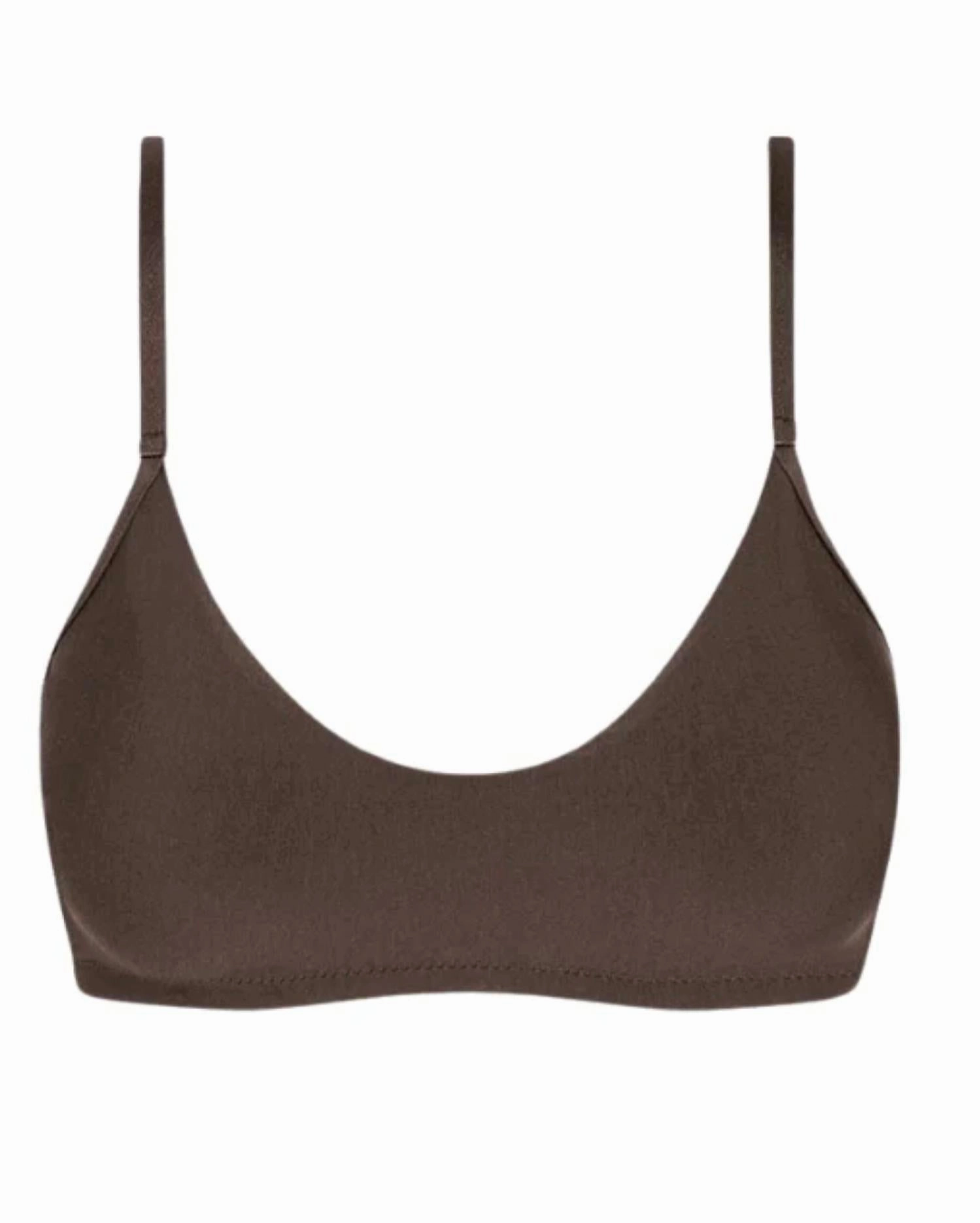 Butter Bralette In Seal