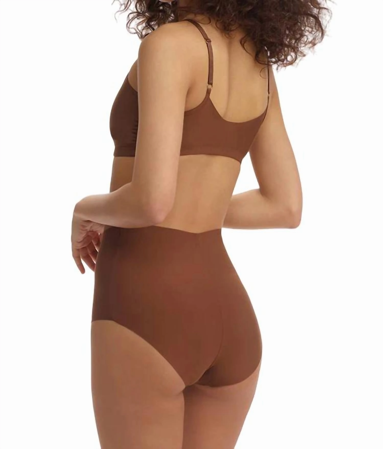 Butter High Rise Panty In Cinnamon