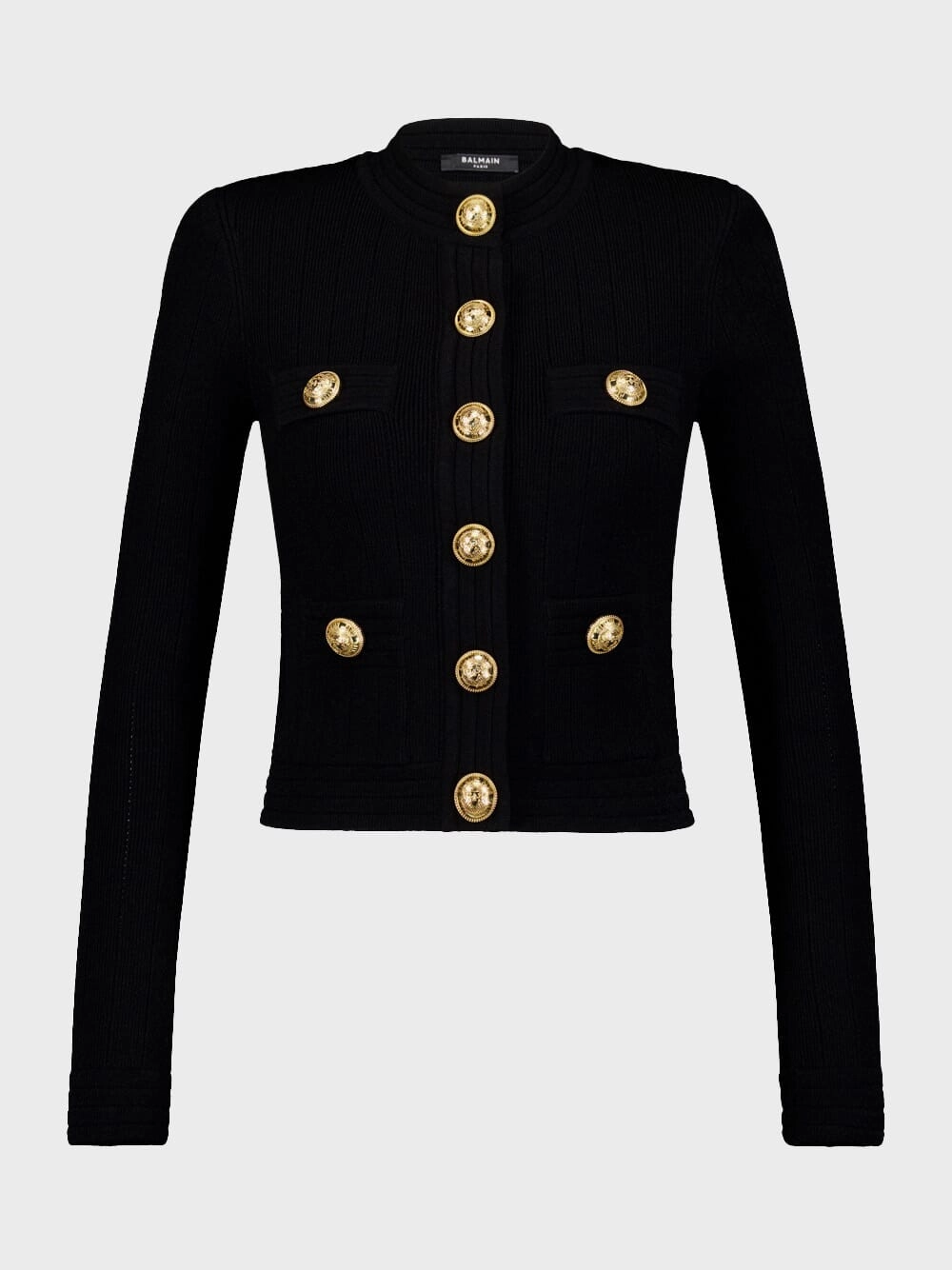 Buttoned Fine-Knit Cardigan Knitwear Womens - women's knitwear cheap