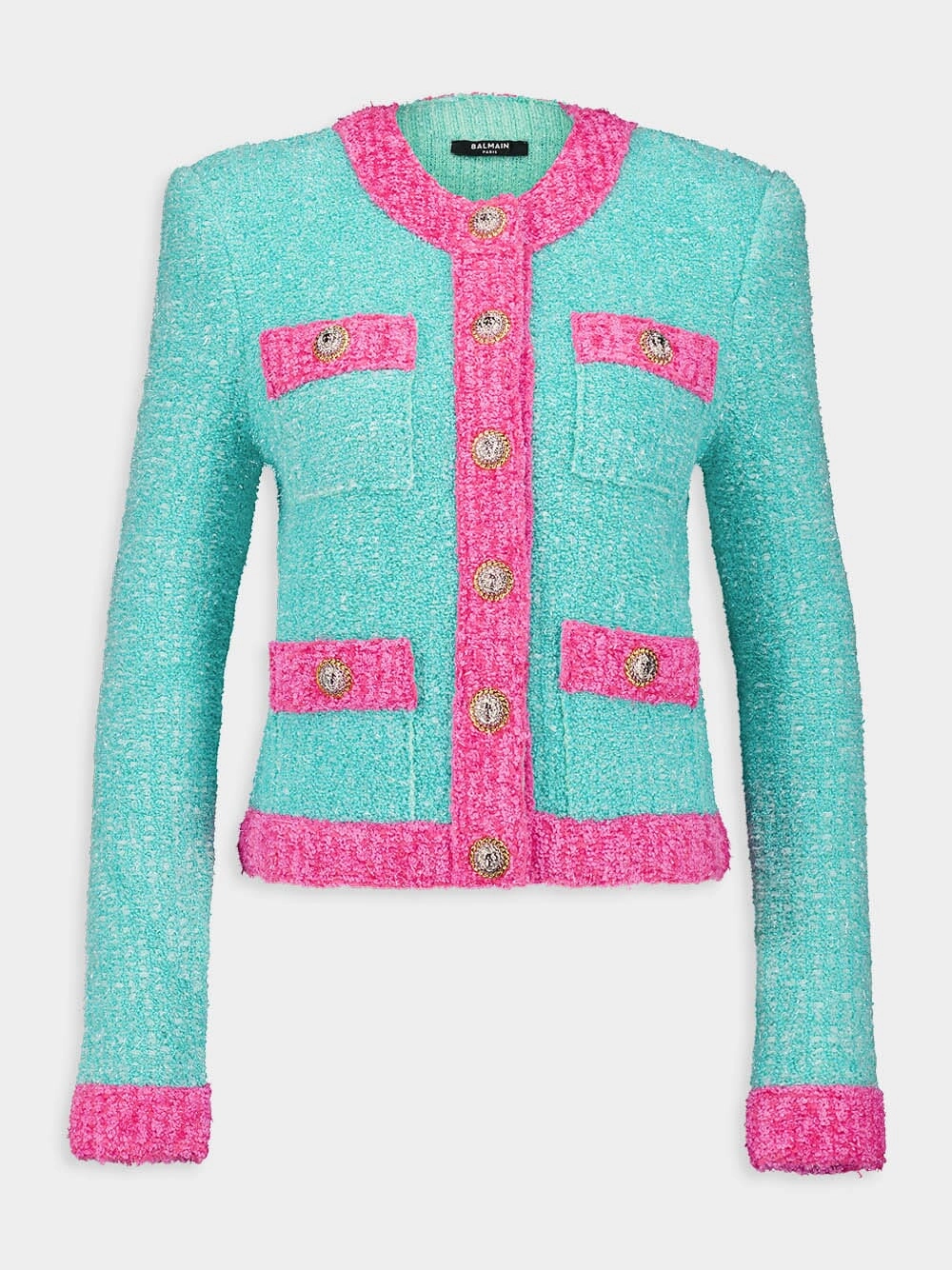 Buttoned Knit Jacket Knitwear Womens - women's knitwear cheap