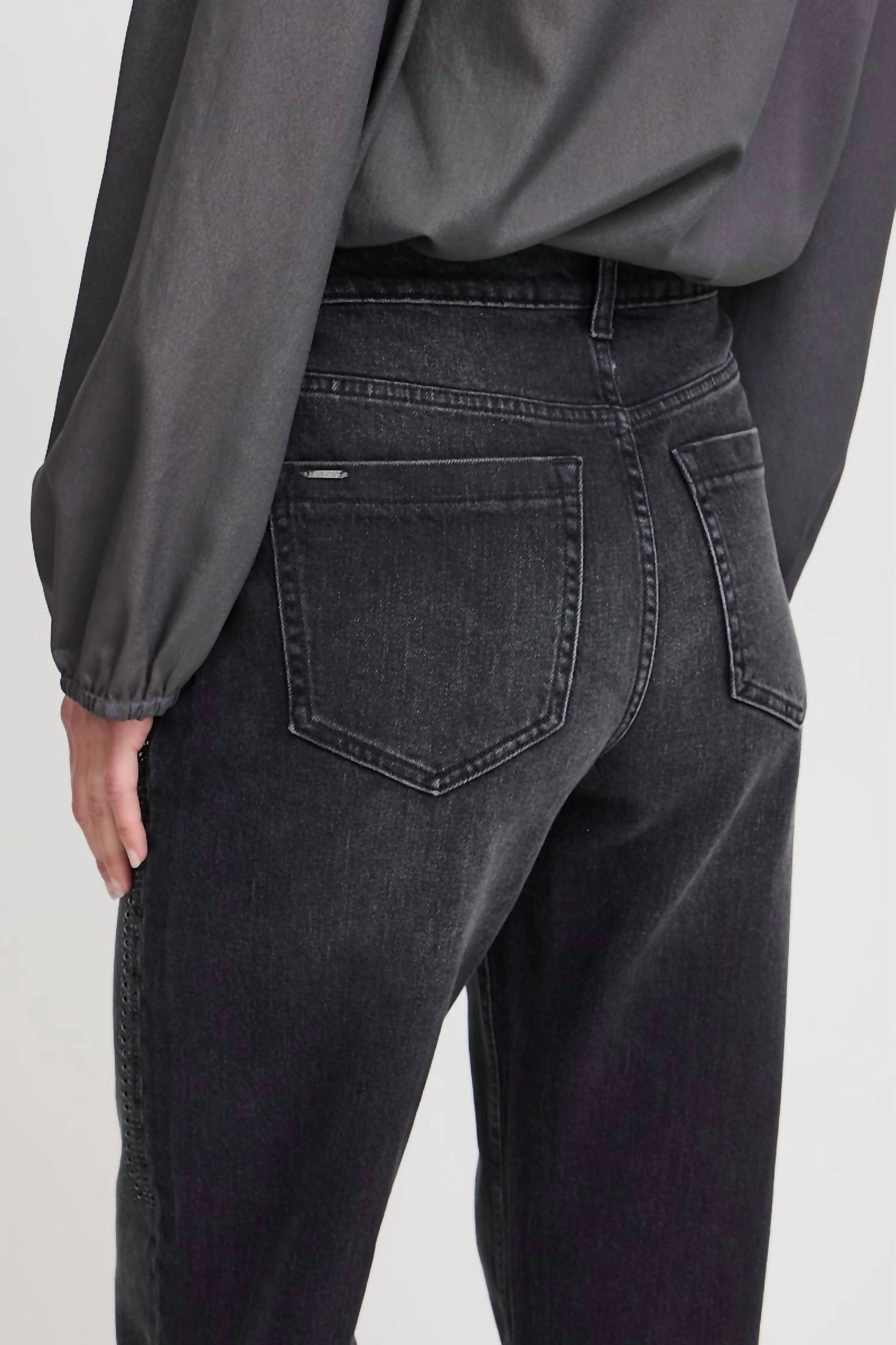 Bylara Jeans In Black