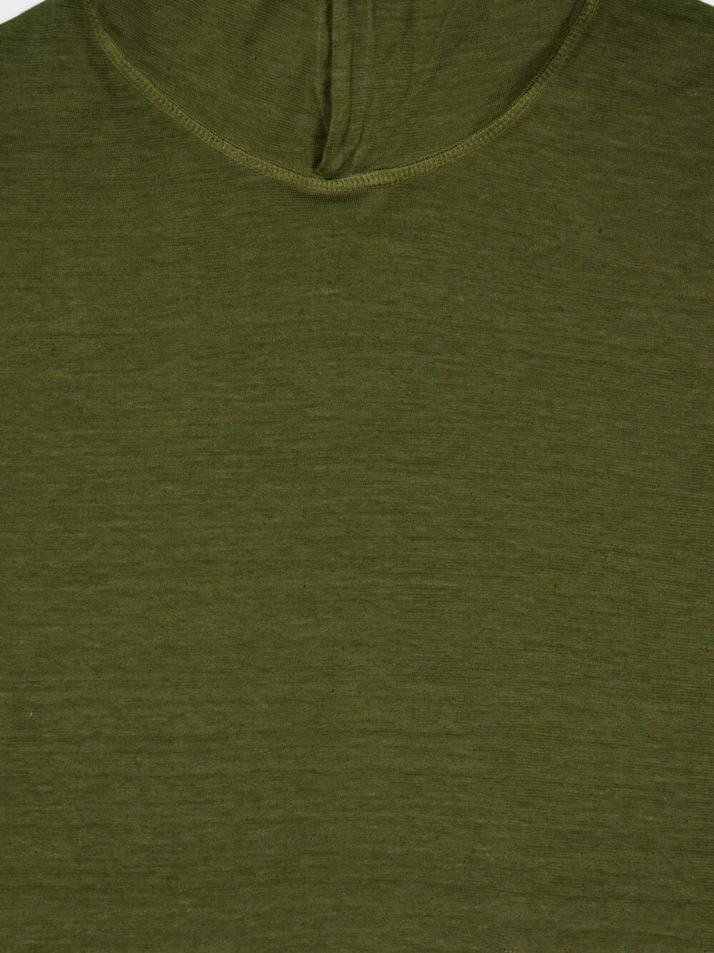 Caffe Soft Fade Green Long-Sleeve Hooded Sweatshirt