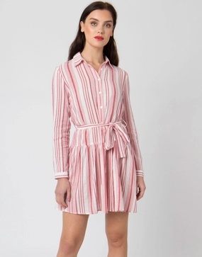 Calla Dress - White/Red Swim Womens - swimwear sale