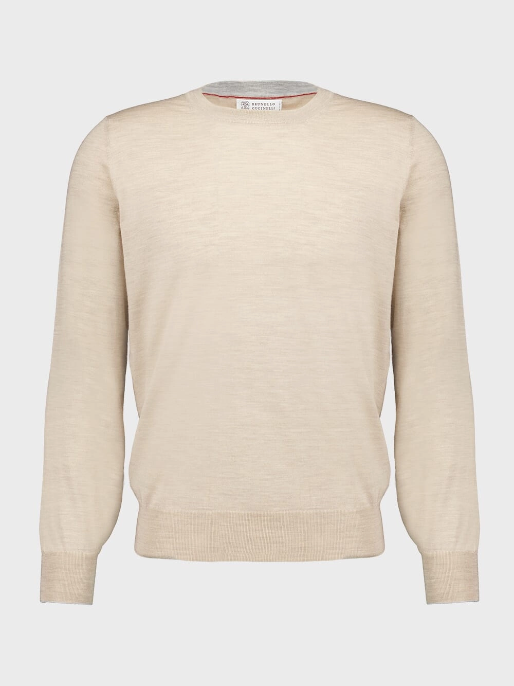 Camel Brown Wool-Cashmere Sweater Knitwear Mens - men's sweaters sale