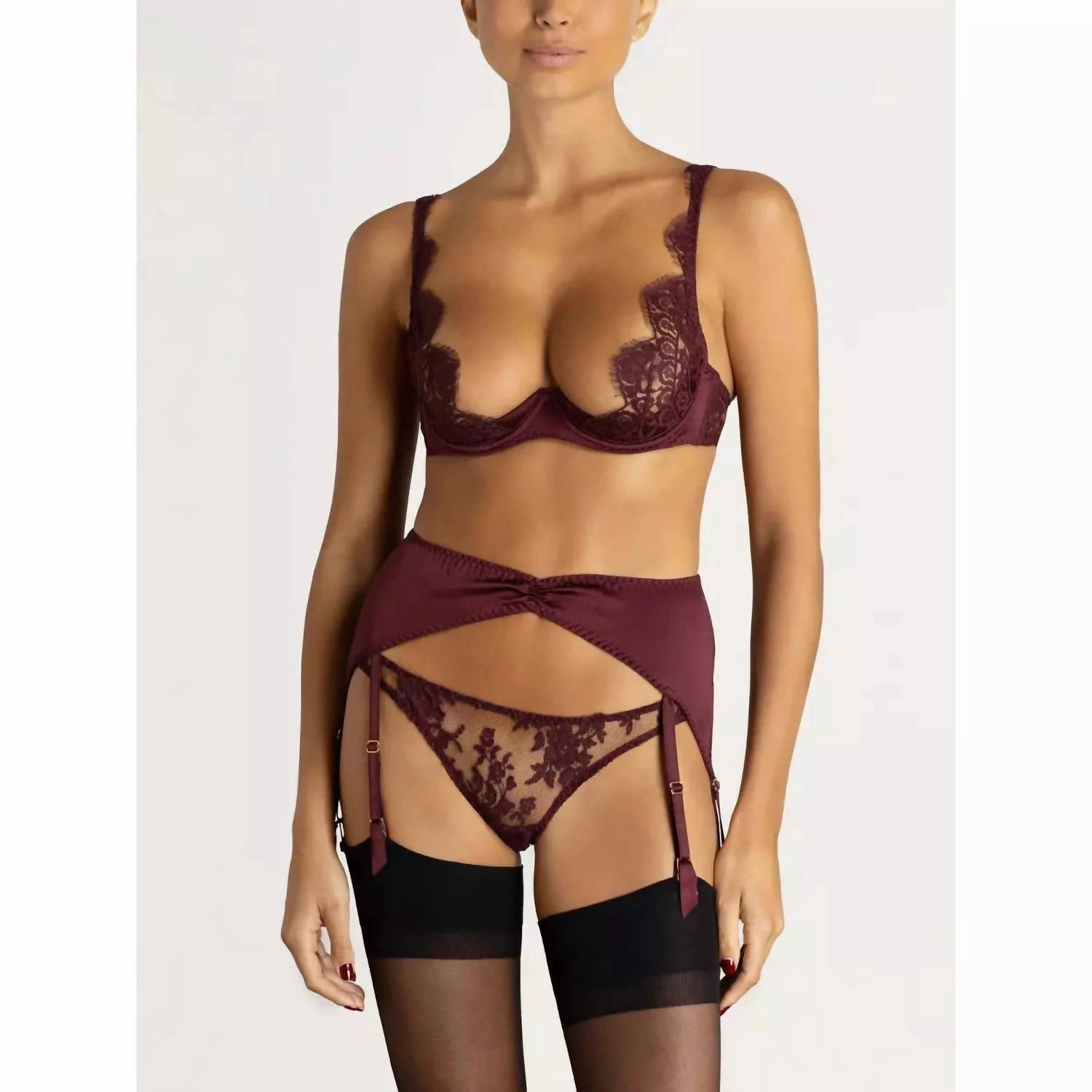 Camellia High Apex Bra In Sienna