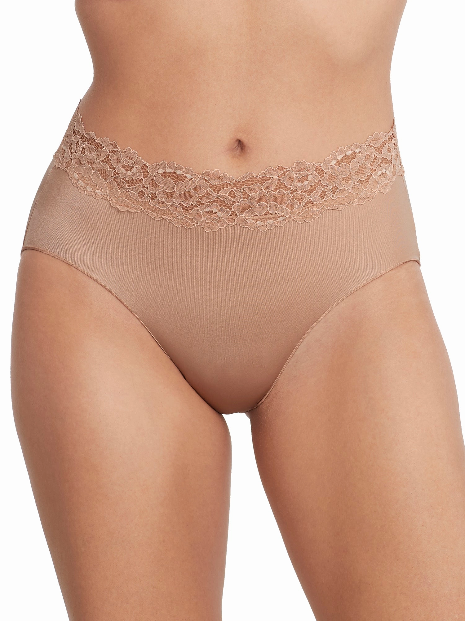 Camio Mio Women's Shine Brief With Lace