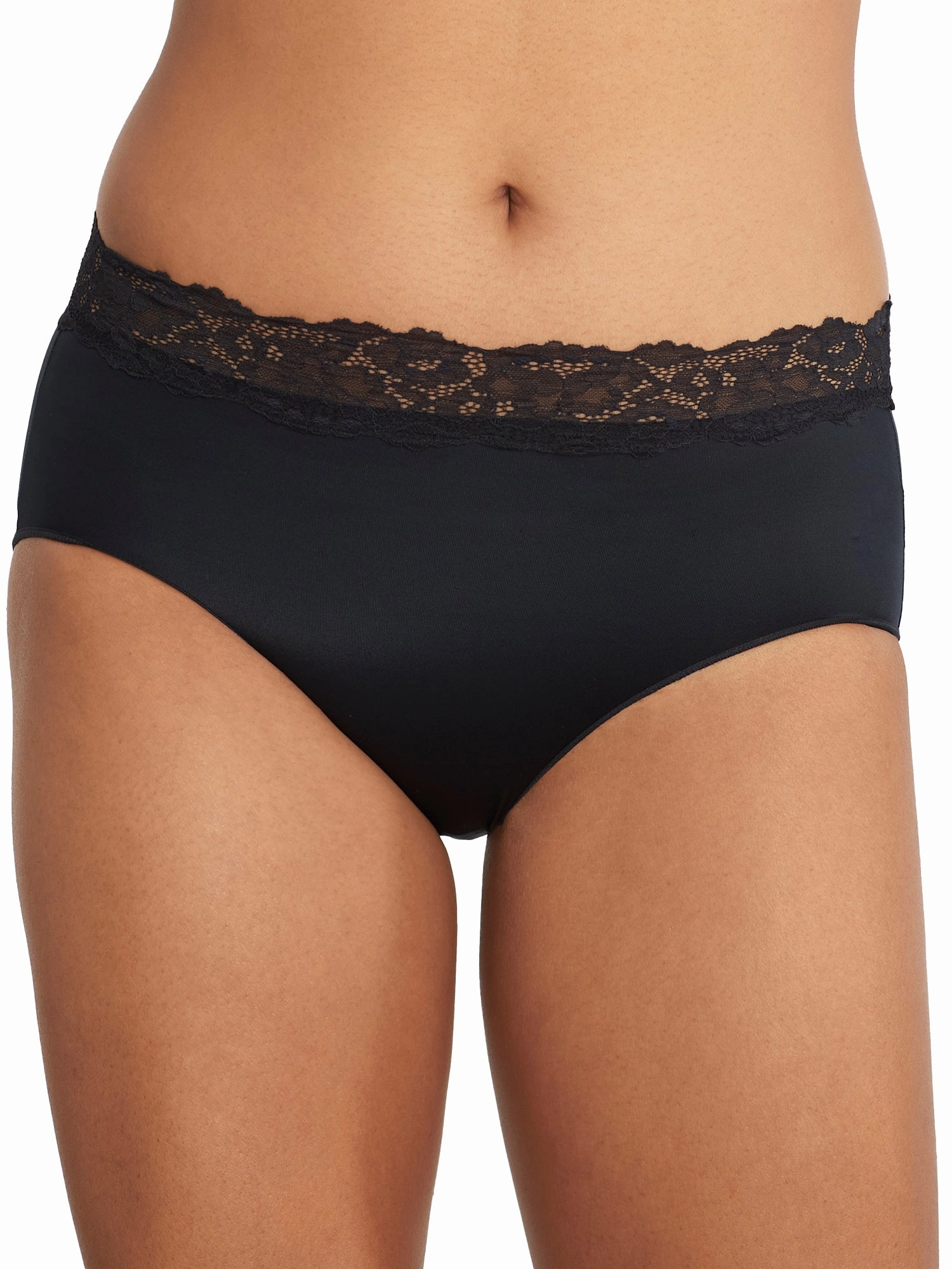 Camio Mio Women's Shine Brief With Lace