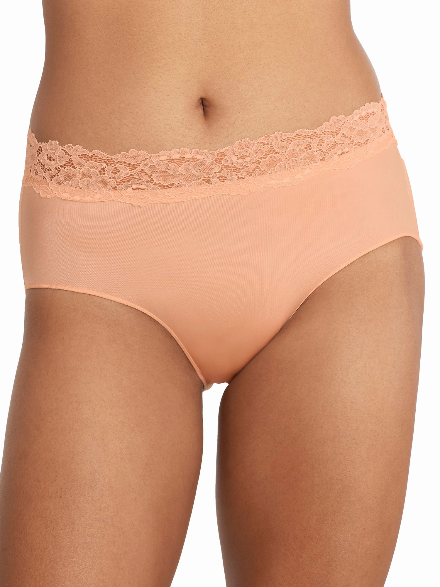 Camio Mio Women's Shine Brief With Lace