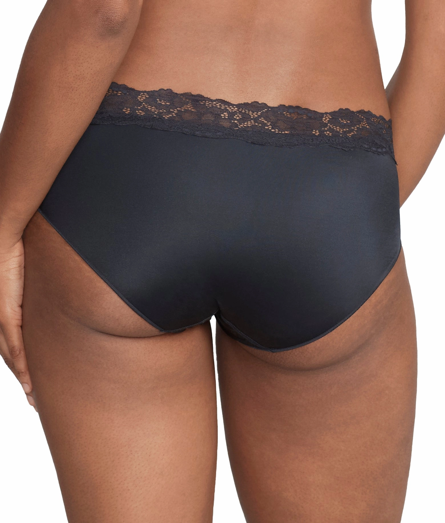 Camio Mio Women's Shine Hipster With Lace
