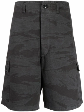 Camouflage-Print Cargo Shorts cheap mens pants online