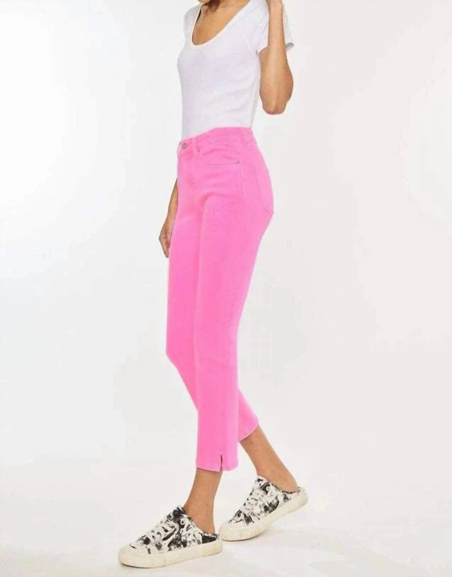 Candi Jean In Neon Pink