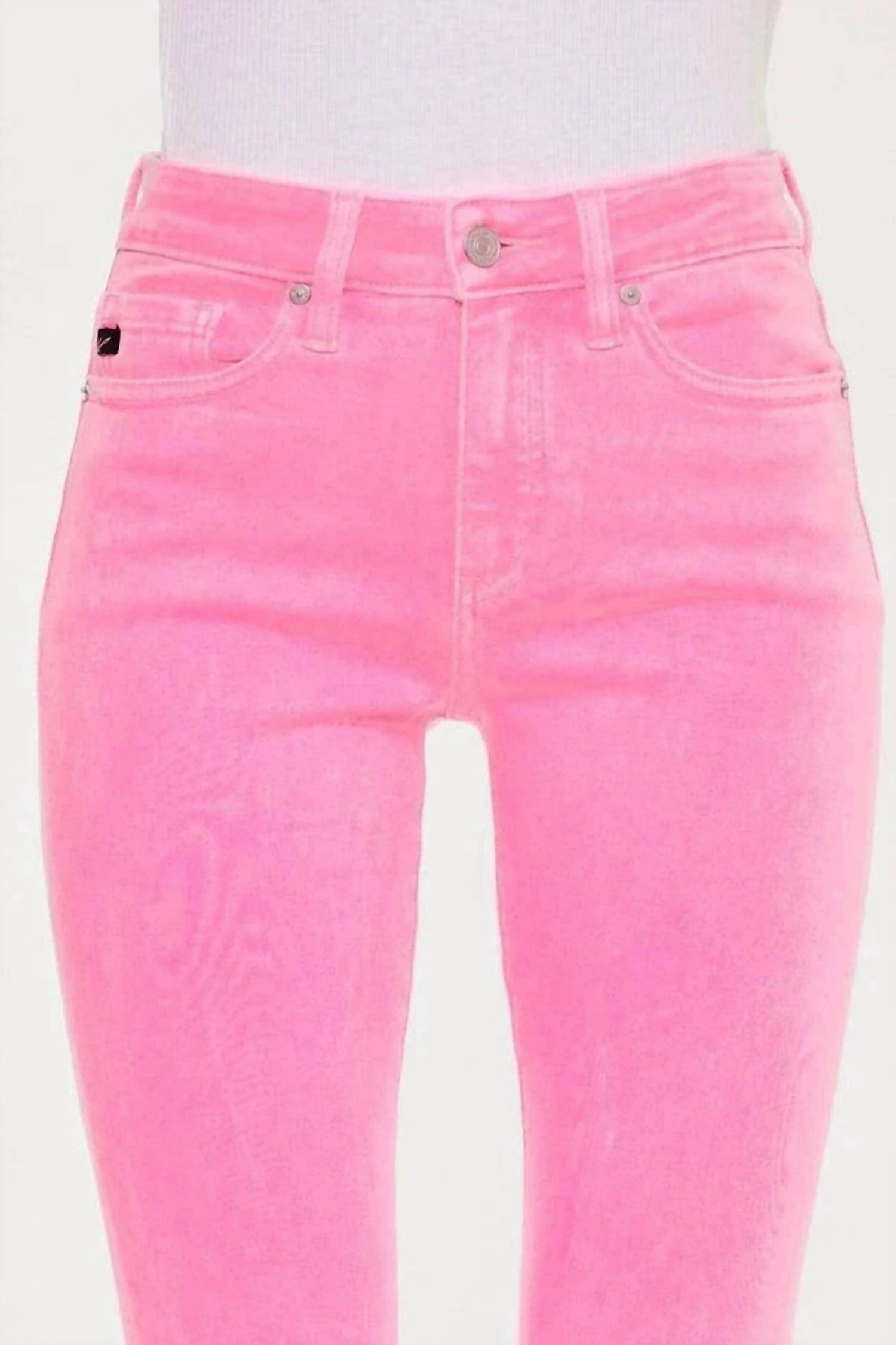 Candi Jean In Neon Pink