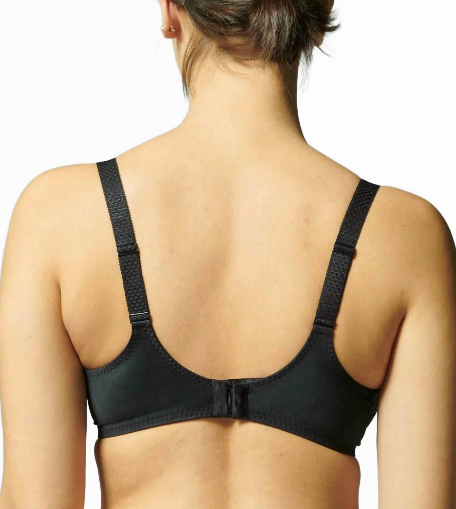 Caresse Minimizer Bra In Black