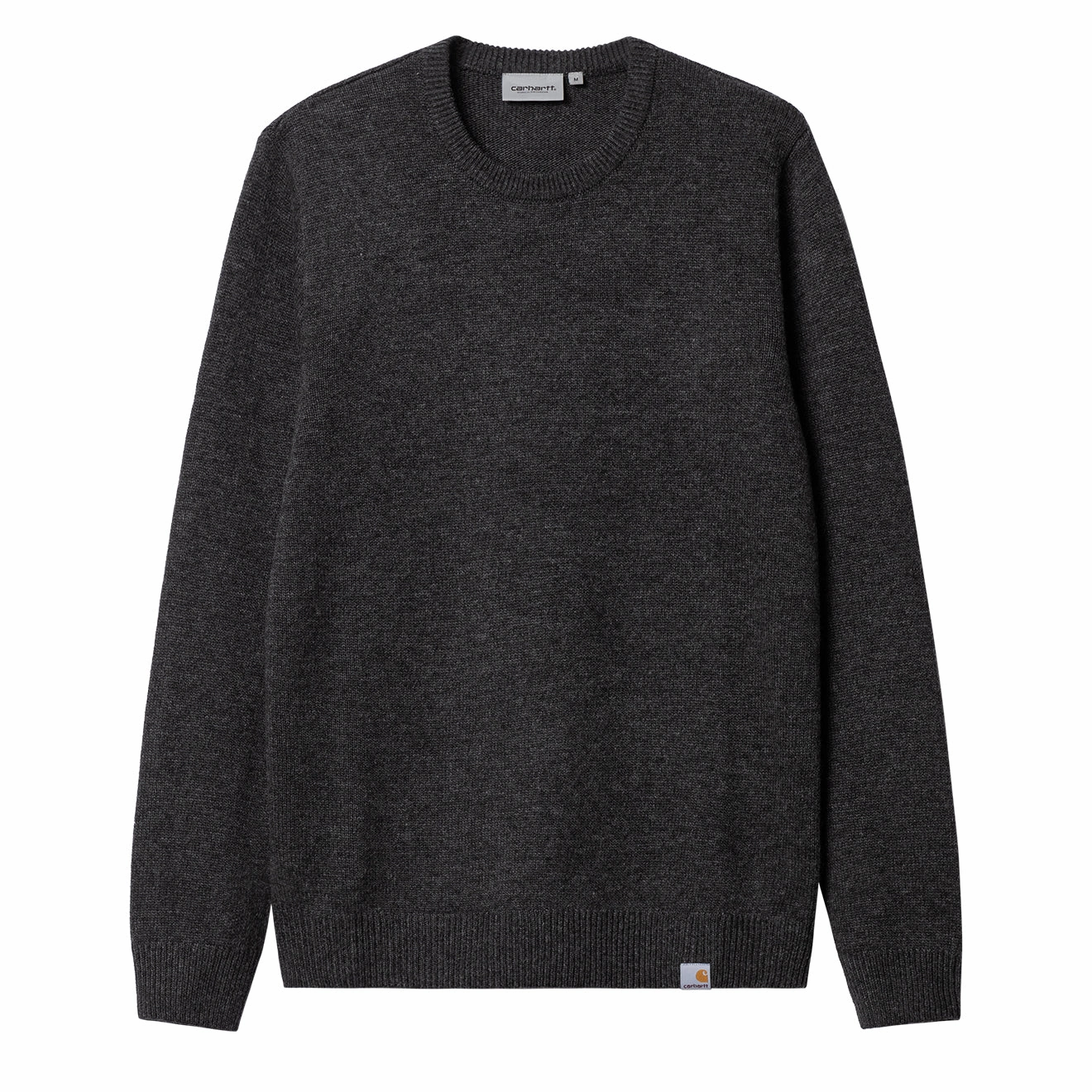 Carhartt WIP Allen Sweater Black Heather mens sweaters cheap