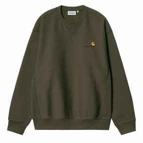 Carhartt WIP American Script Sweat Plant mens long sleeves cheap