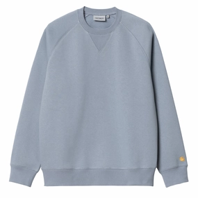 Carhartt WIP Chase Sweatshirt Mirror / Gold mens long sleeves cheap