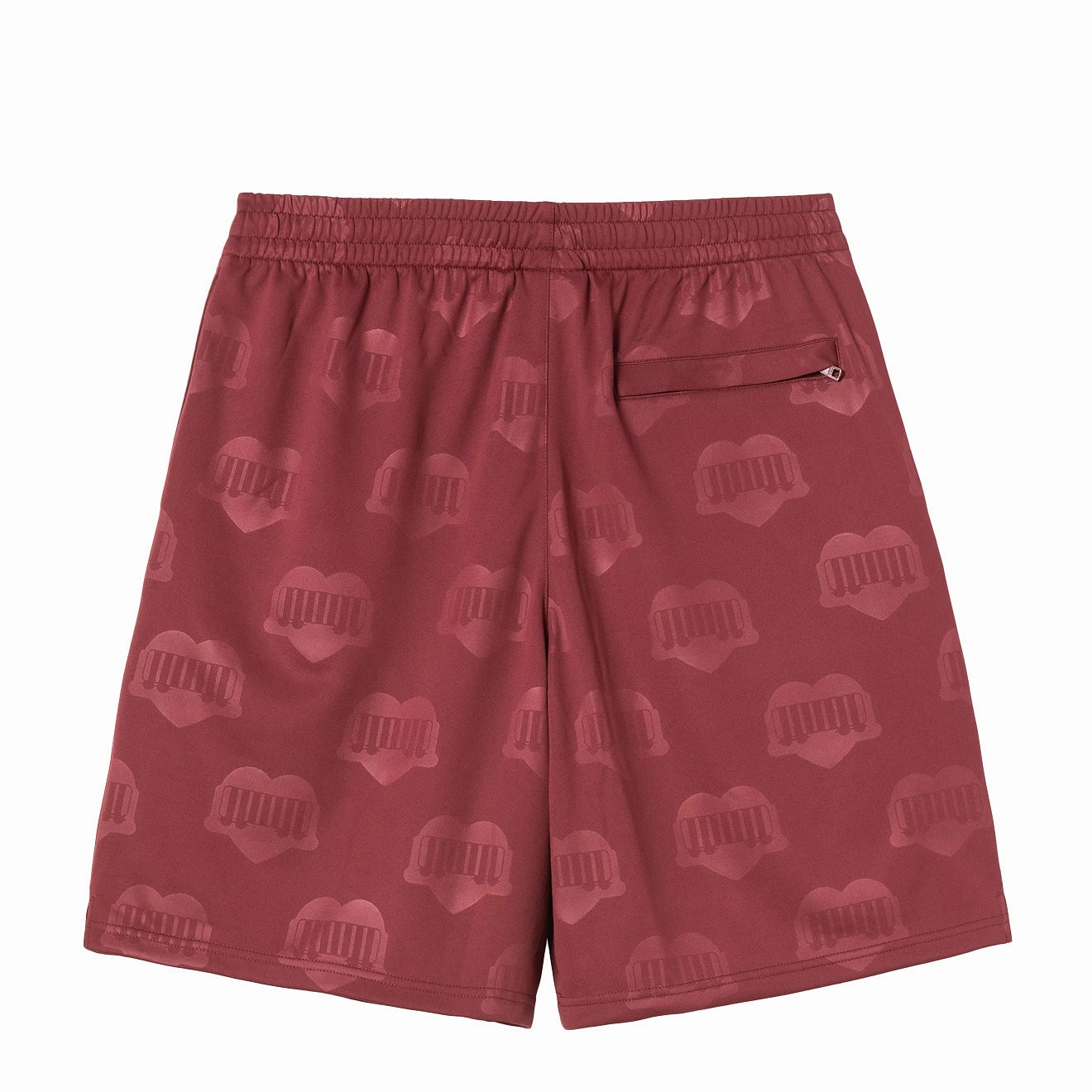 Carhartt WIP Harttes Football Short Heart Train Jacquard / Mulberry