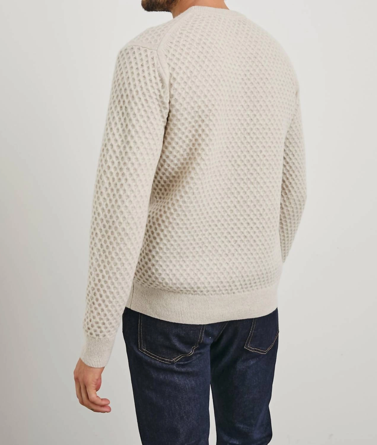 Carrick Sweater In Oatmeal Heather