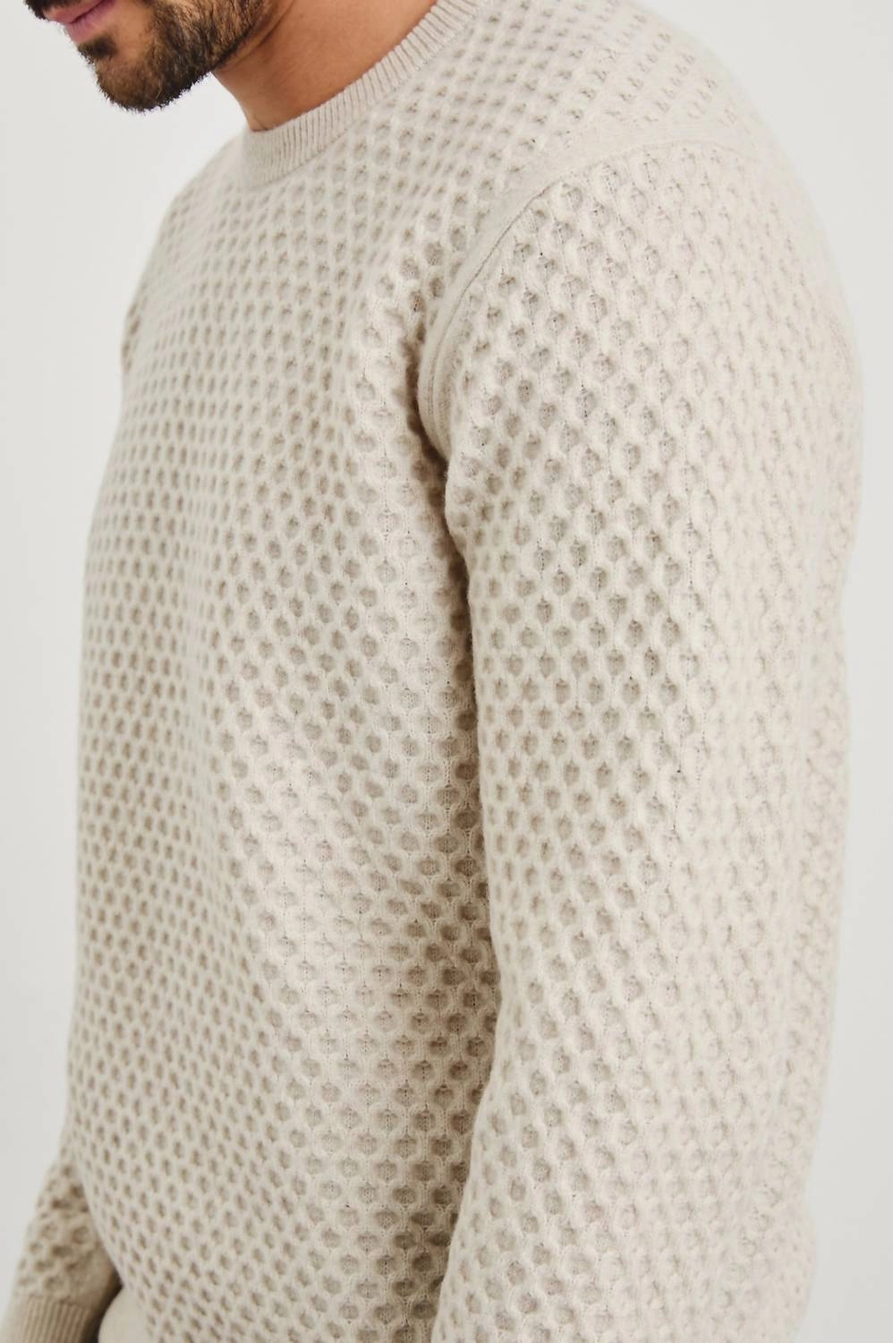 Carrick Sweater In Oatmeal Heather