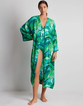 Cartago Palms Poolside Kimono Cover Up - Multi Swim Womens - bikinis clearance