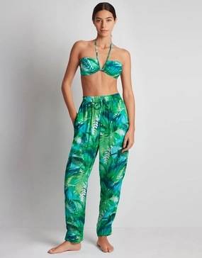 Cartago Palms Poolside Pant - Multi Swim Womens - bikinis clearance