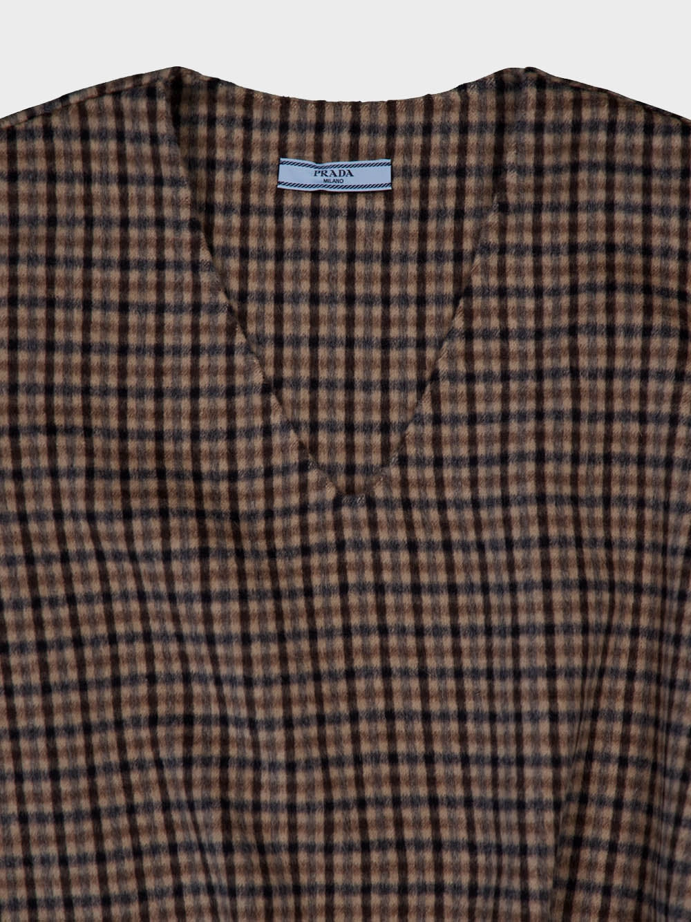 Cashgora Check Blouse