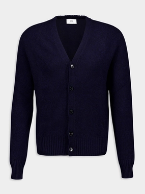 Cashmere and Wool V-Neck Cardigan Knitwear Mens - men's sweaters sale