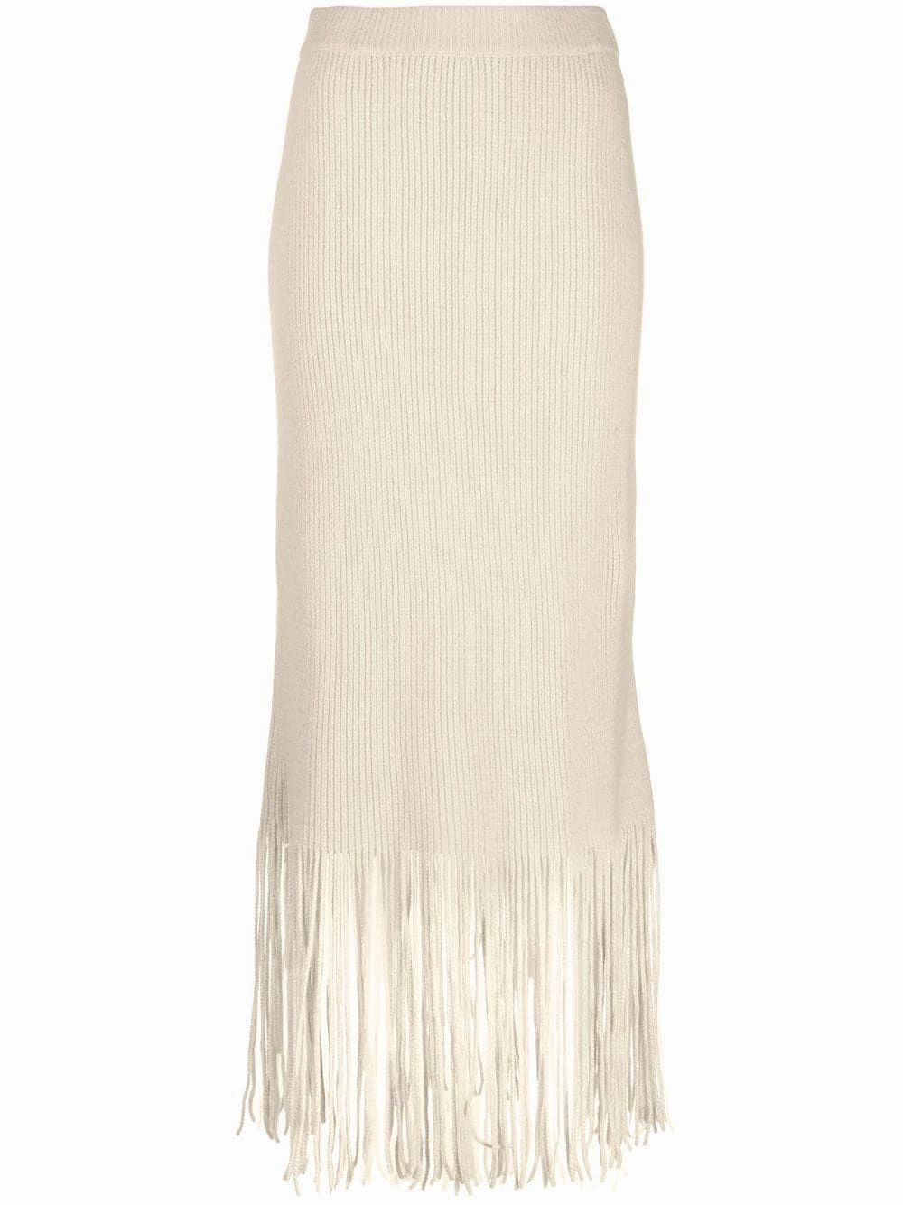 Cashmere Blend Midi Skirt Knitwear Womens - women's knitwear cheap