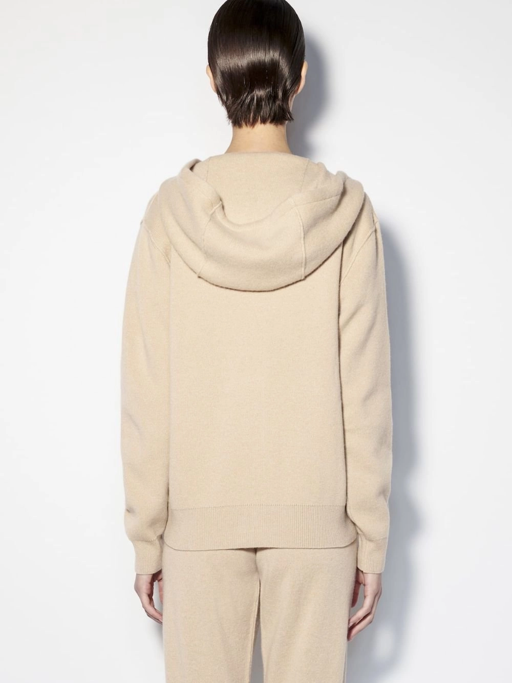 Cashmere Cardigan with Hood
