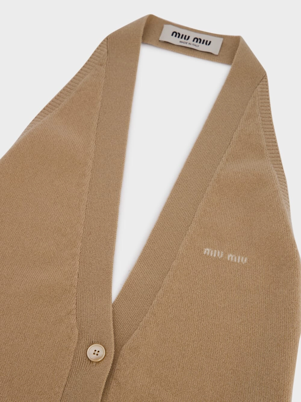 Cashmere Knit Vest