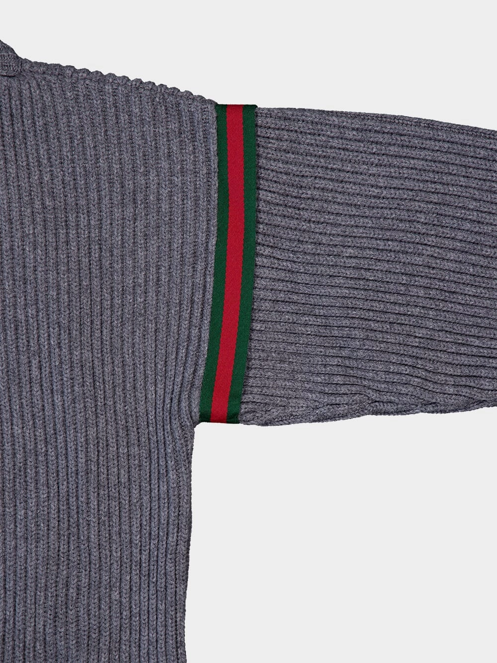Cashmere Ribbed-Knit Hoodie