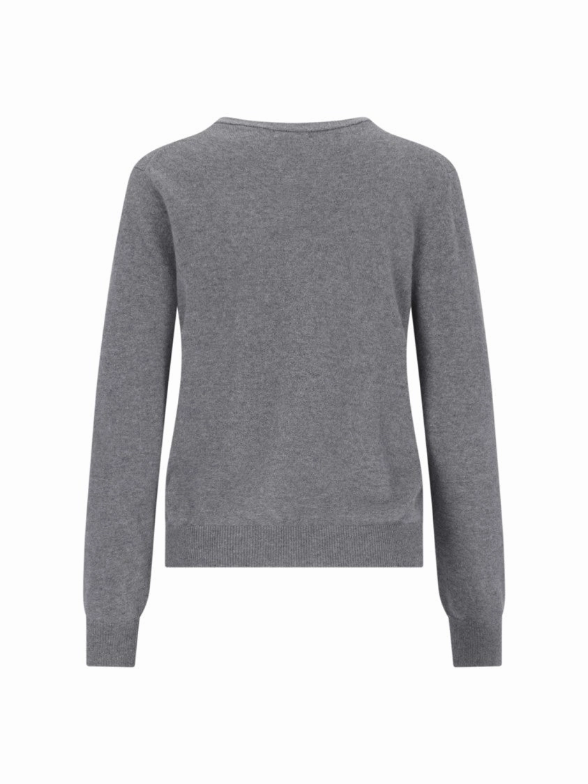 Cashmere Round Neck Cardigan