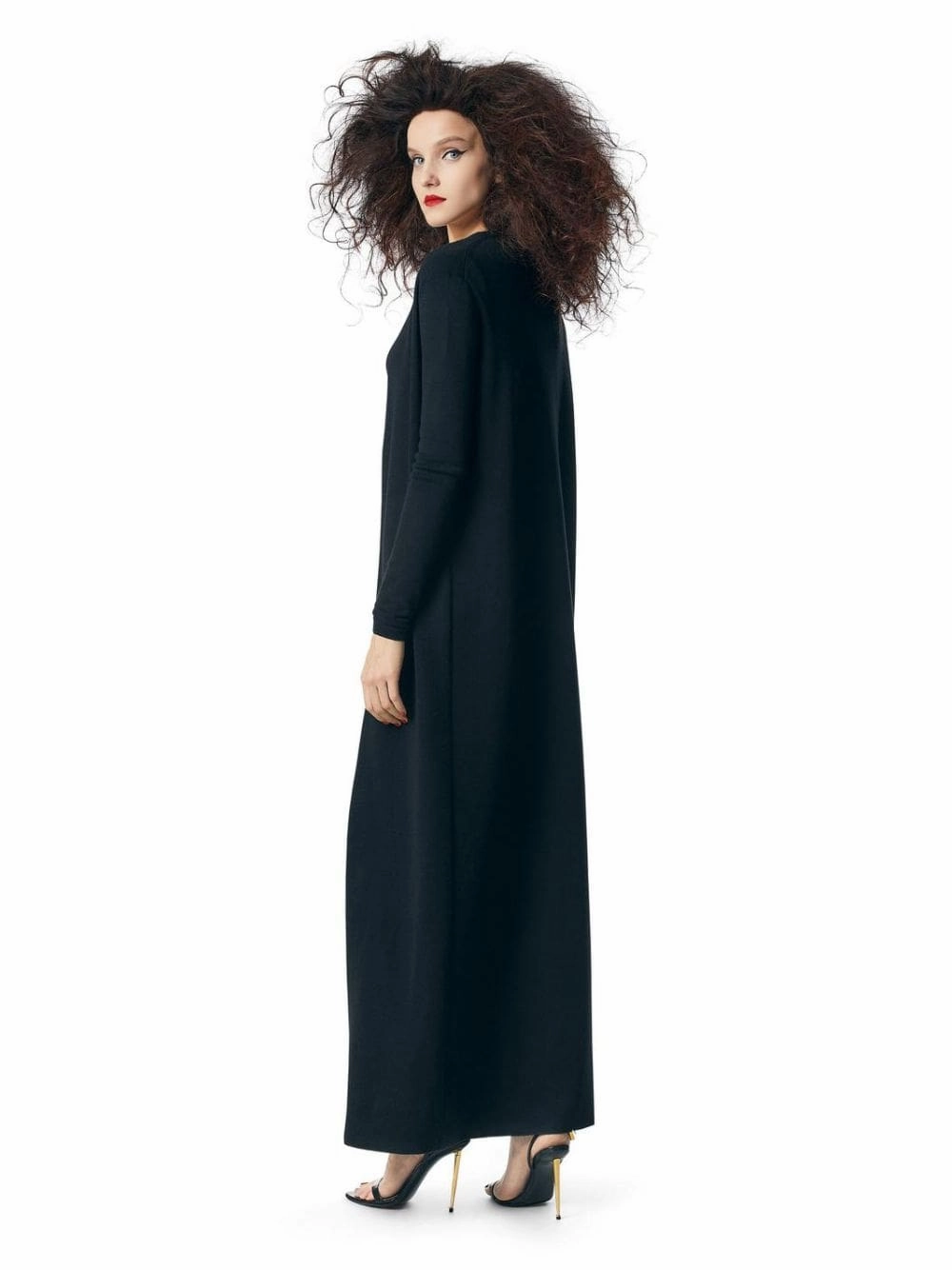 Cashmere-Silk Maxi Cardigan