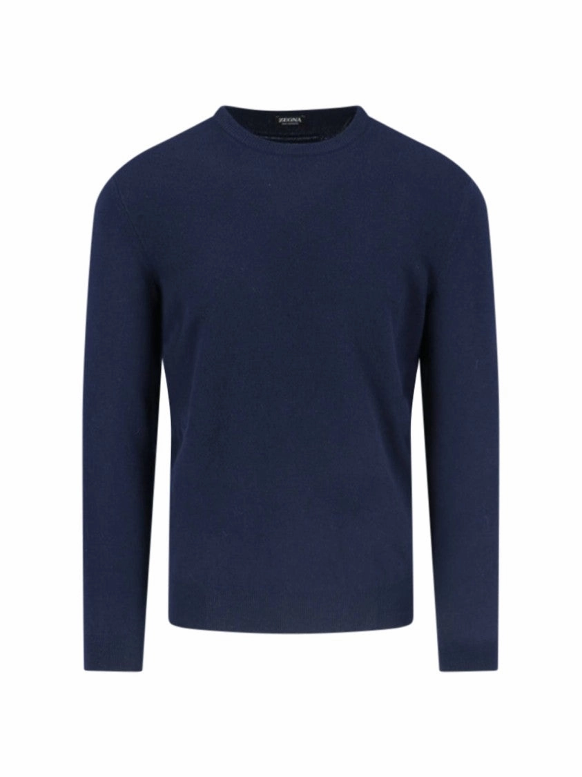 Cashmere Sweater Blue Navy Shades