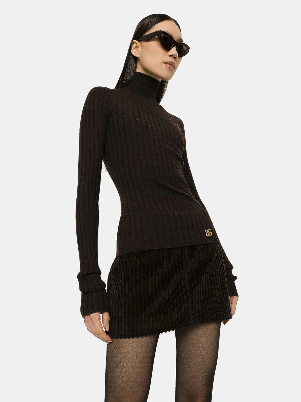 Cashmere Turtle-Neck Sweater