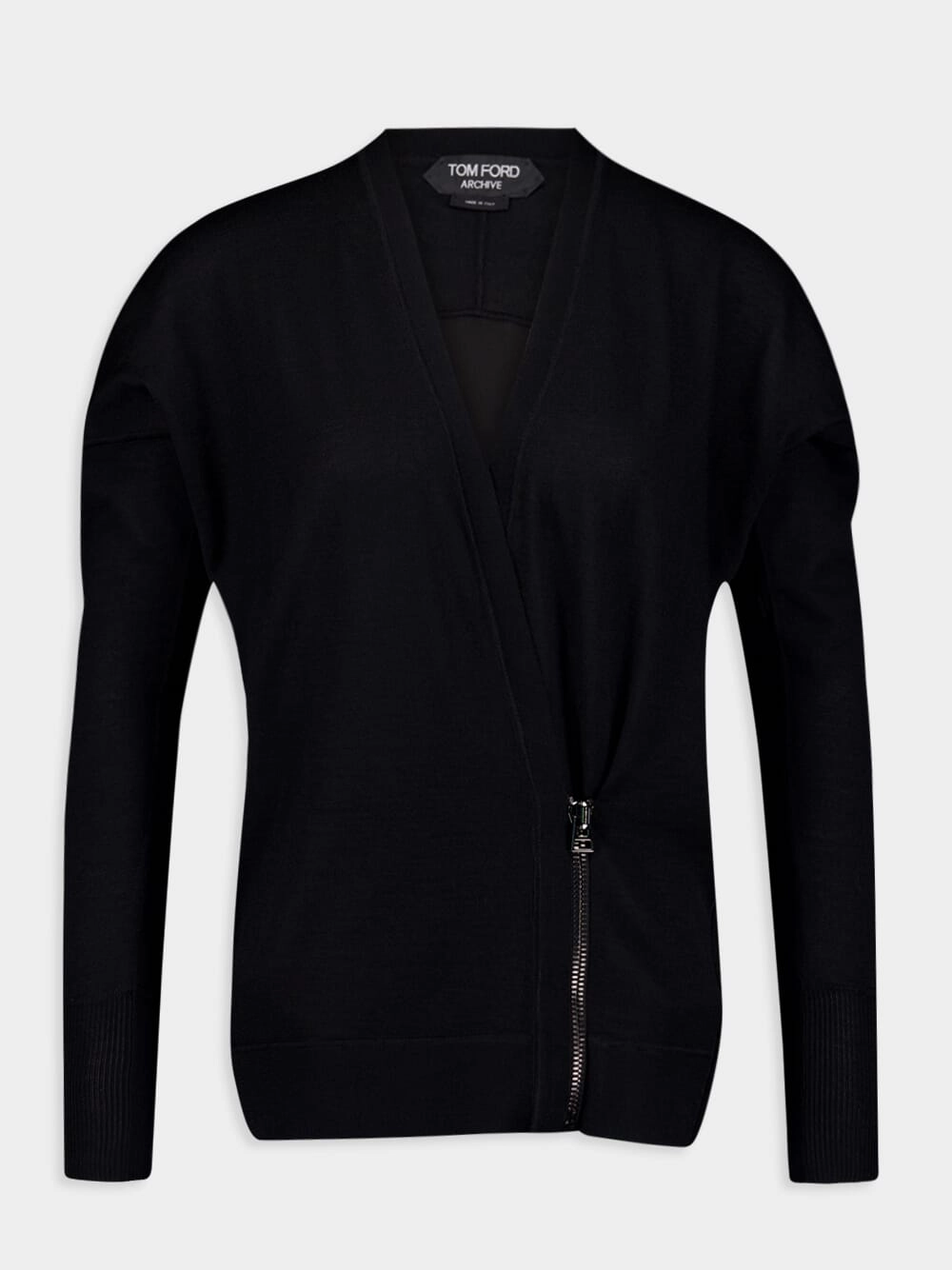 Cashmere Wrap Black Cardigan Knitwear Womens - women's knitwear cheap