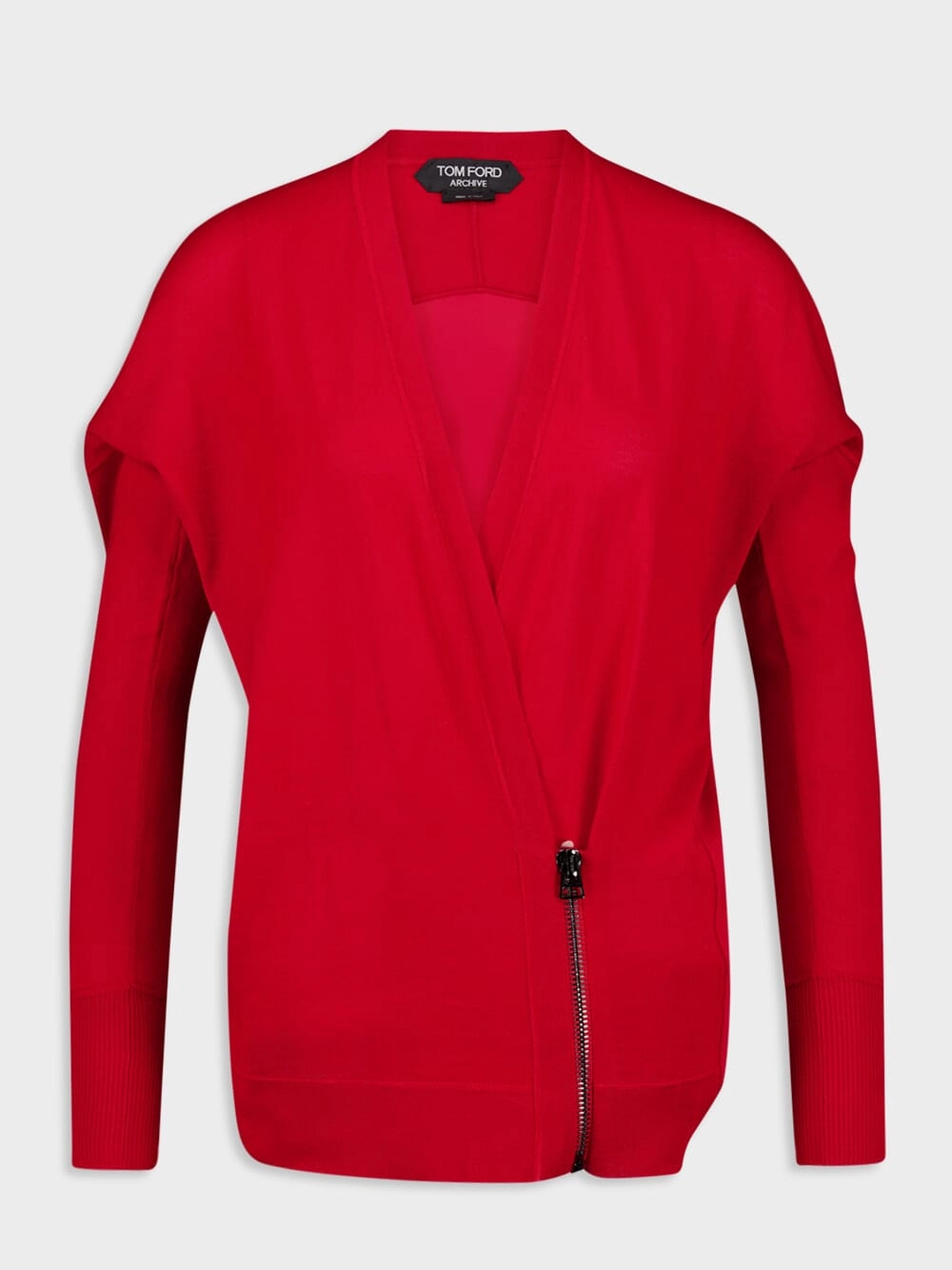 Cashmere Wrap Red Cardigan Knitwear Womens - women's knitwear cheap