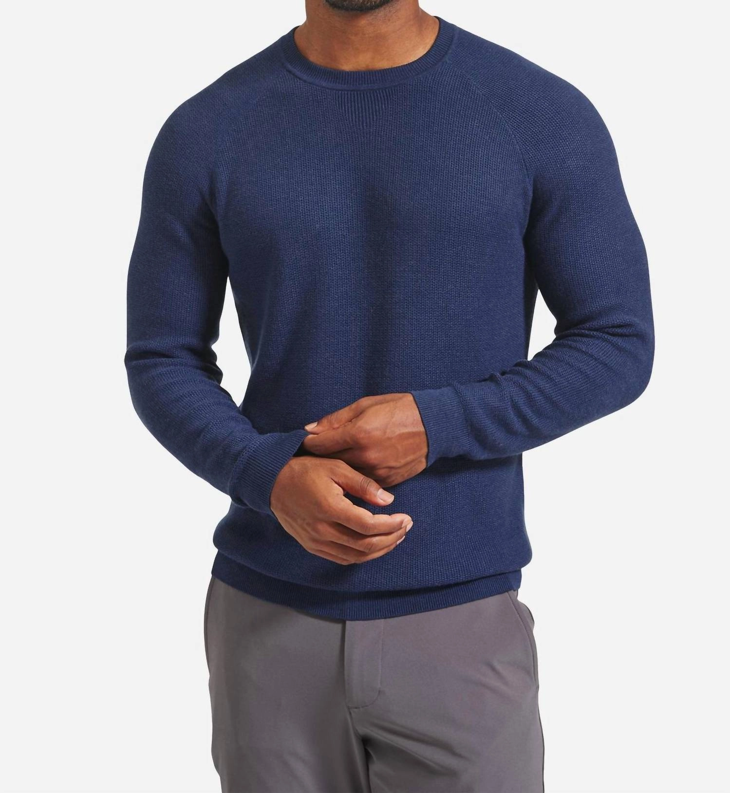 Cassady Sweater In Medieval Blue