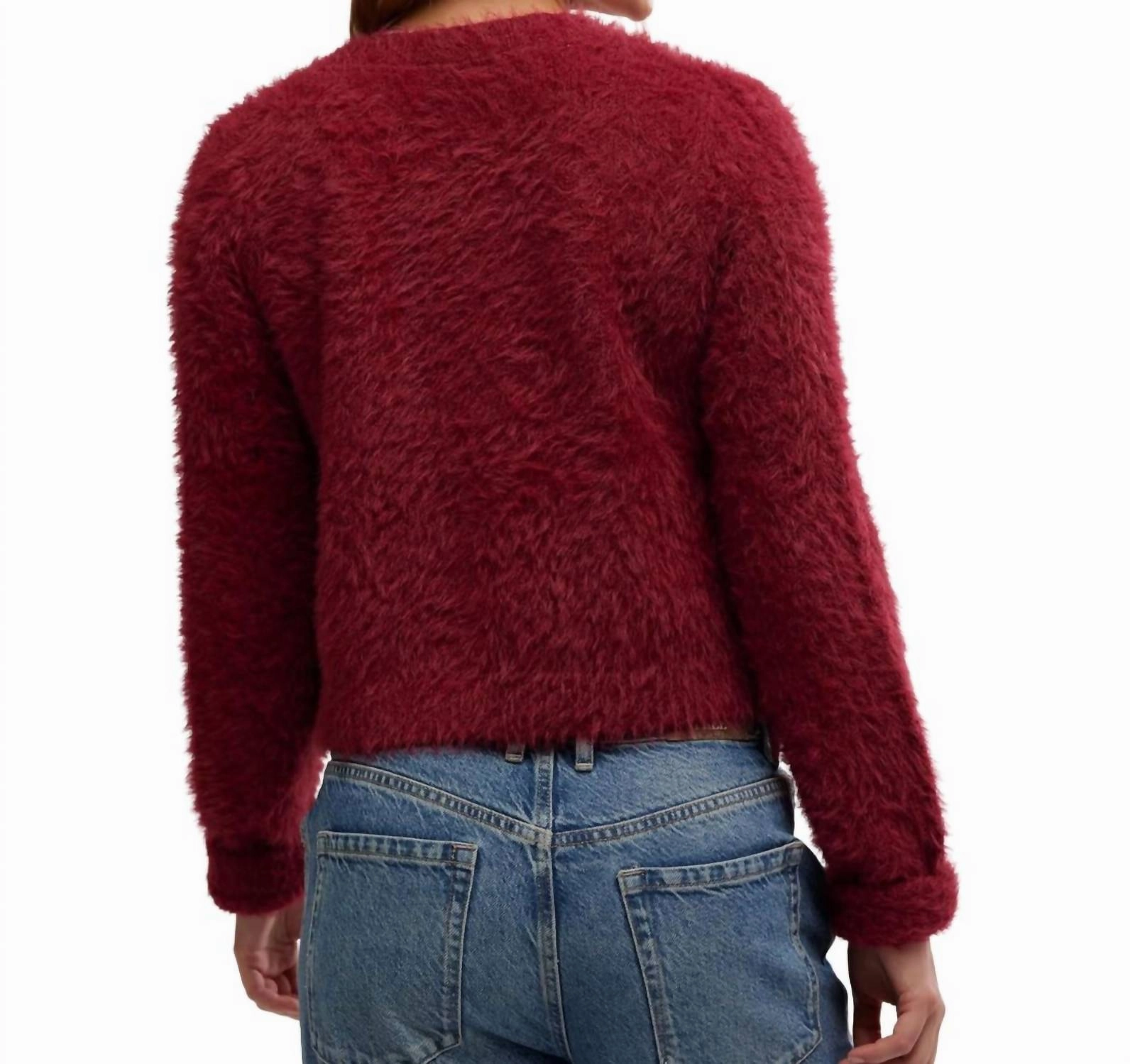 Celeste Cardi In Aged Red