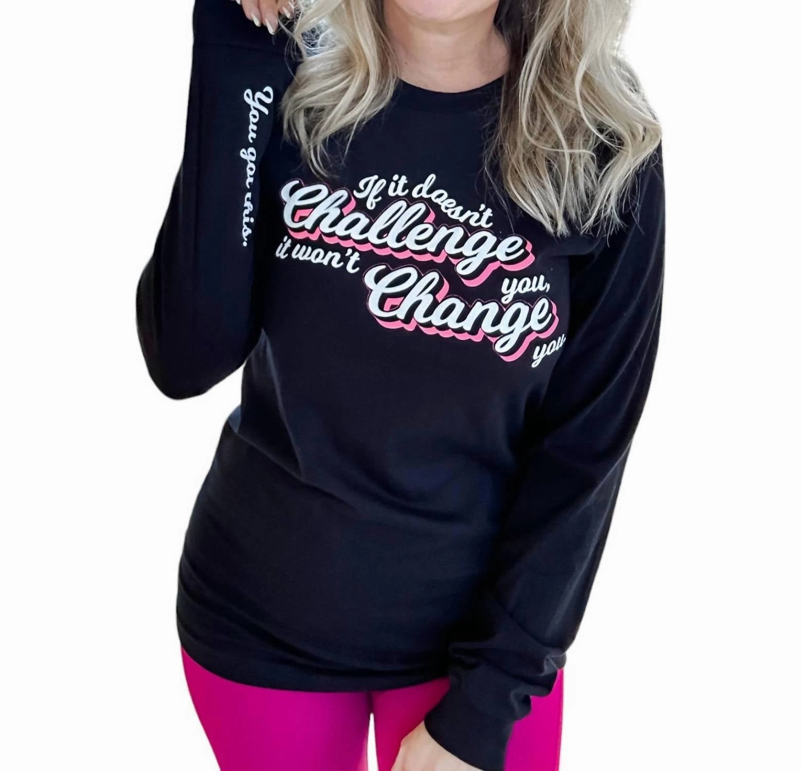 Challenge Sweater In Black