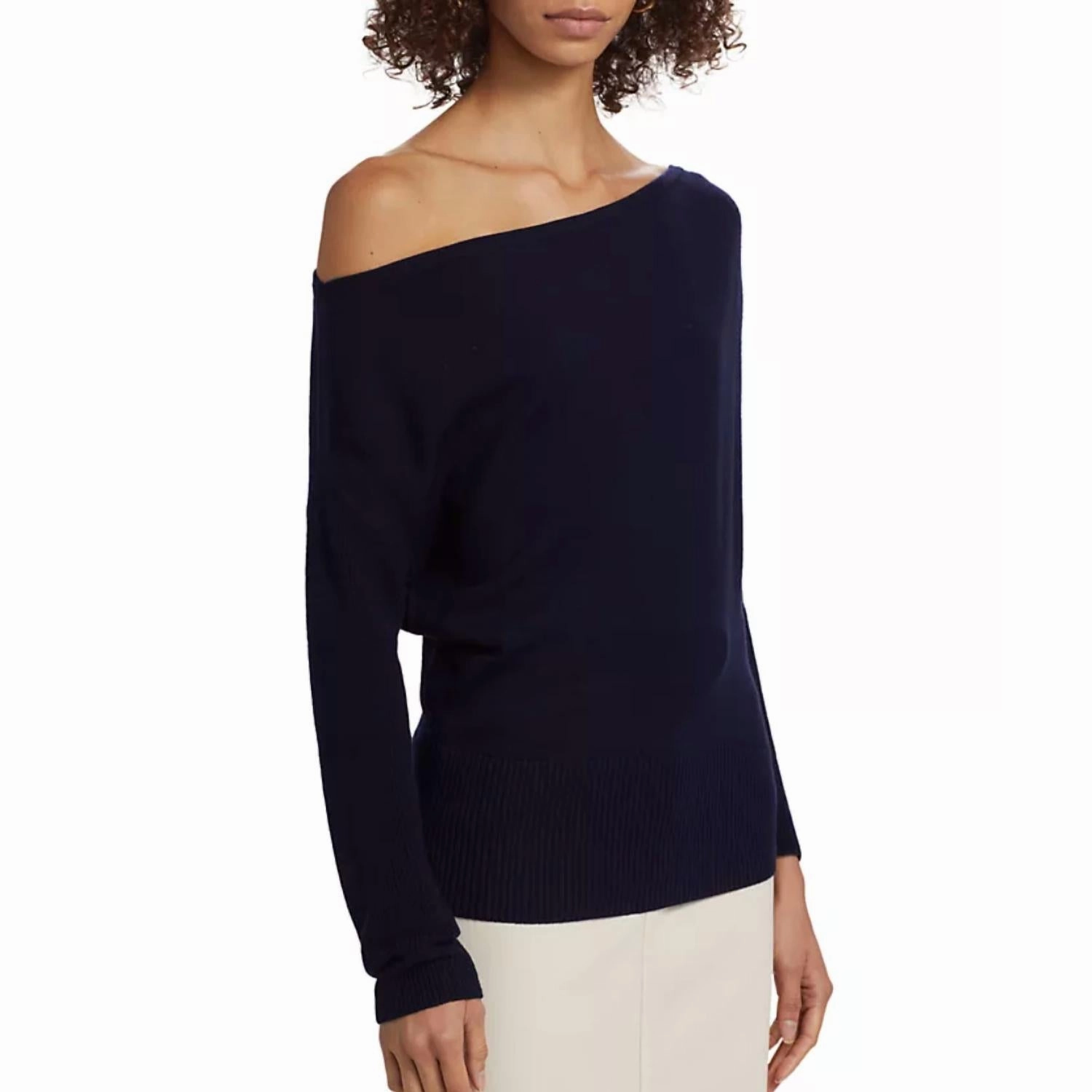 Chance Sweater In Navy Tops Womens - lace tops sale