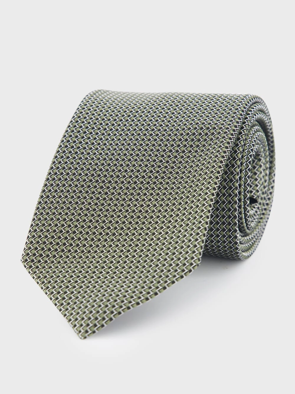Check-Pattern Silk Tie Suits Mens - men's suits outlet