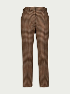 Check Wool Trousers Knitwear Womens - women's knitwear cheap