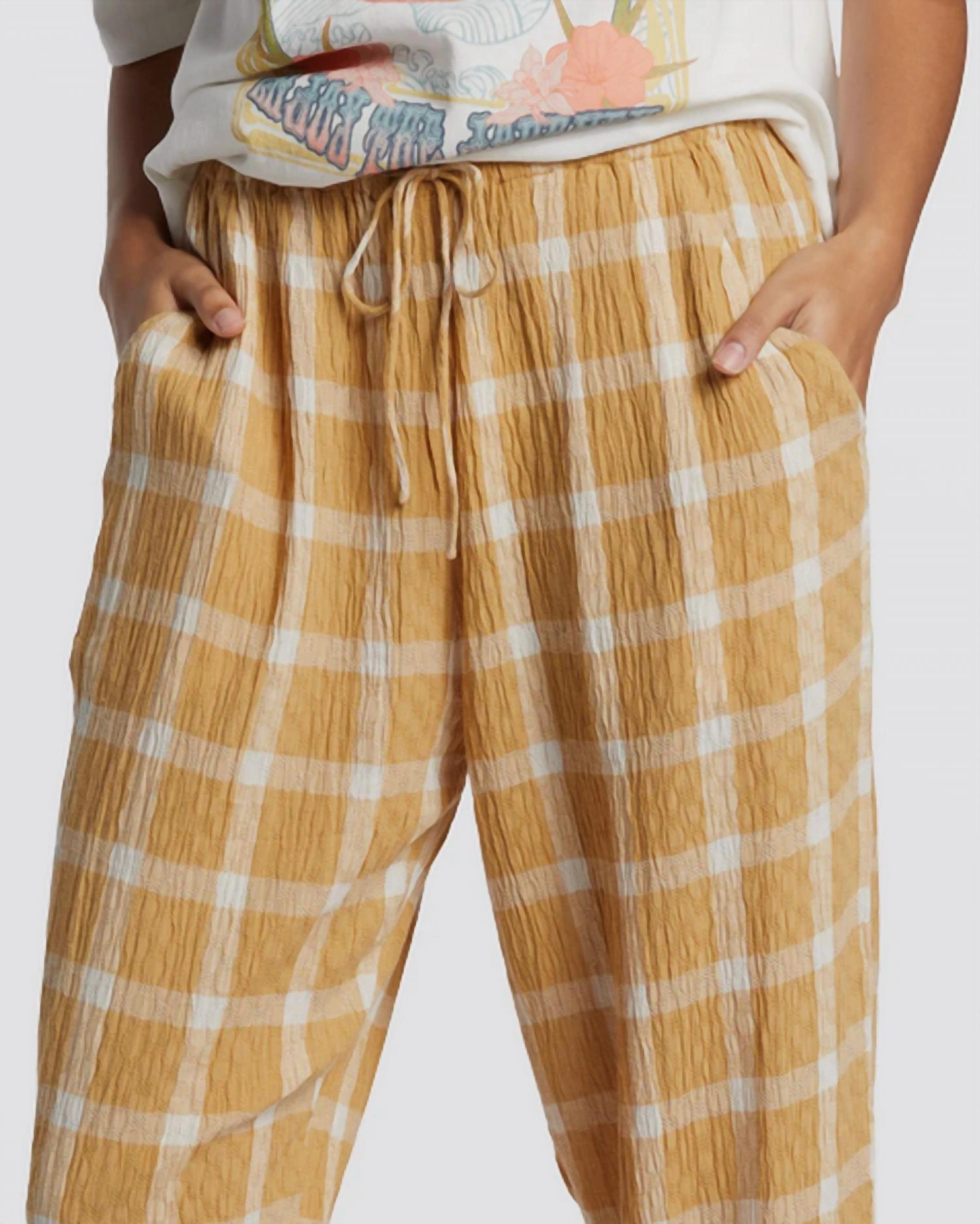 Checked Out Pants In Hemp