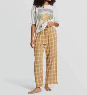 Checked Out Pants In Hemp womens linen pants discount