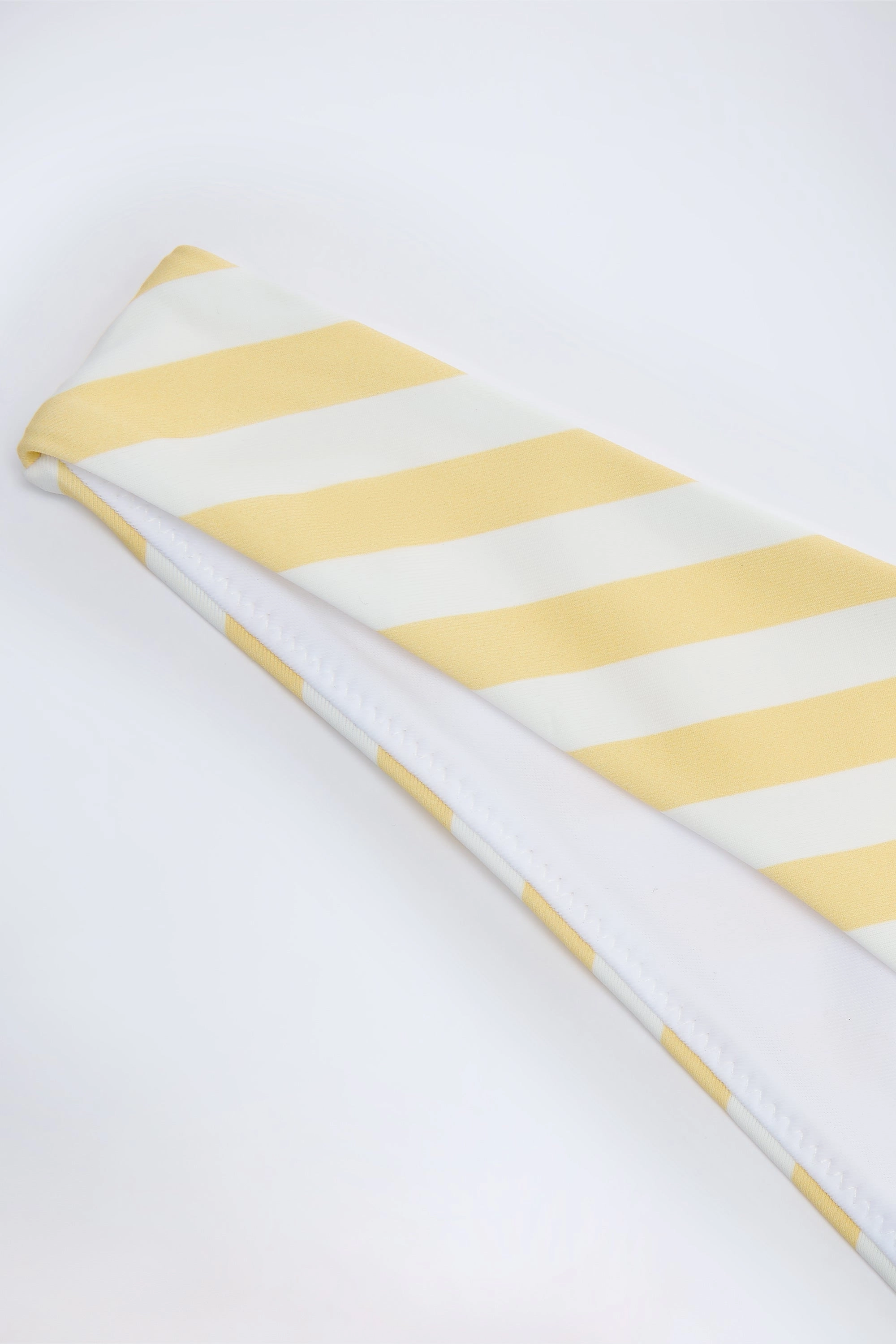 Cheeky Bikini Bottoms in Lemon Yellow Stripe