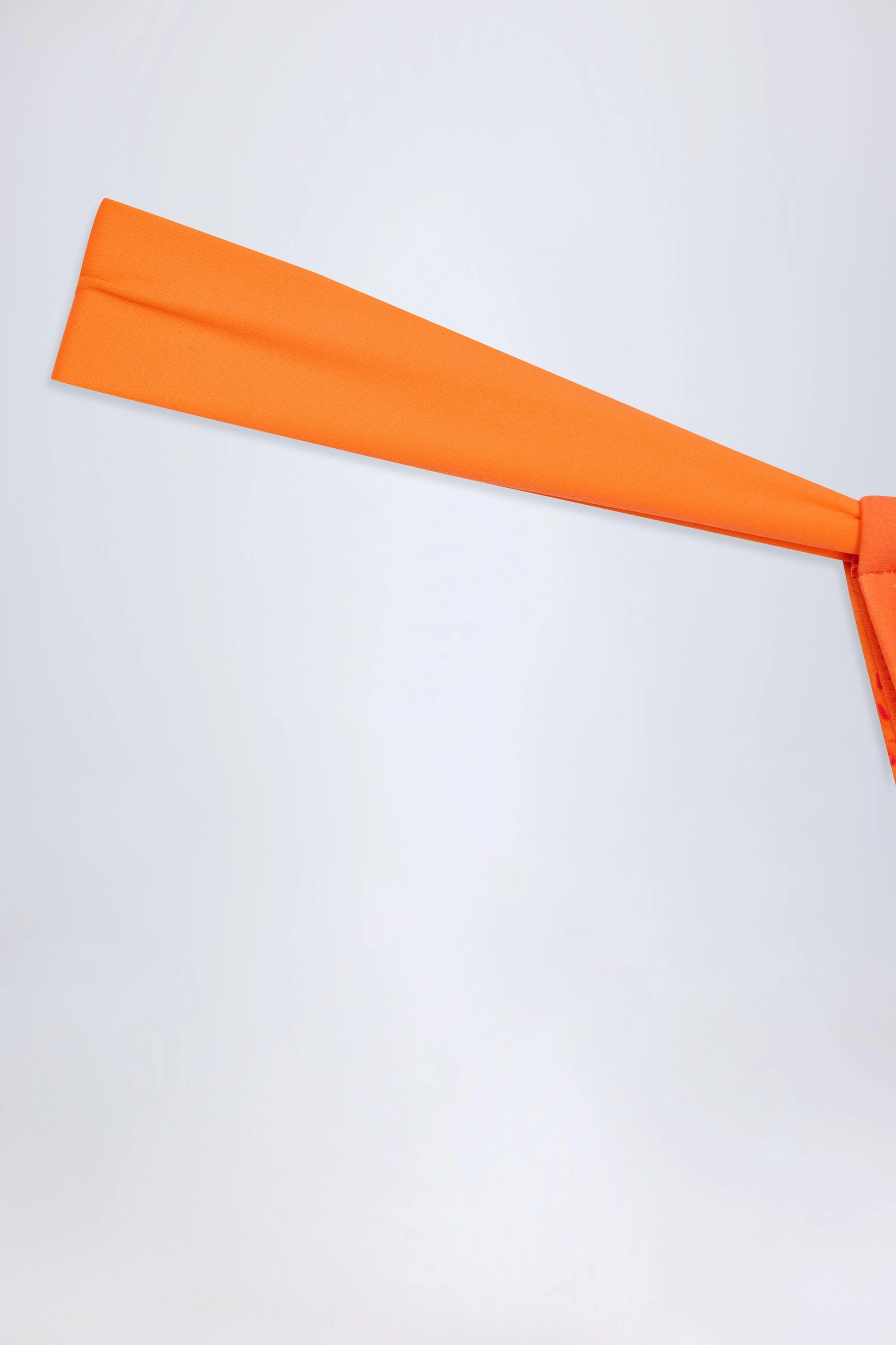 Cheeky Bikini Bottoms in Orange Orchid Print