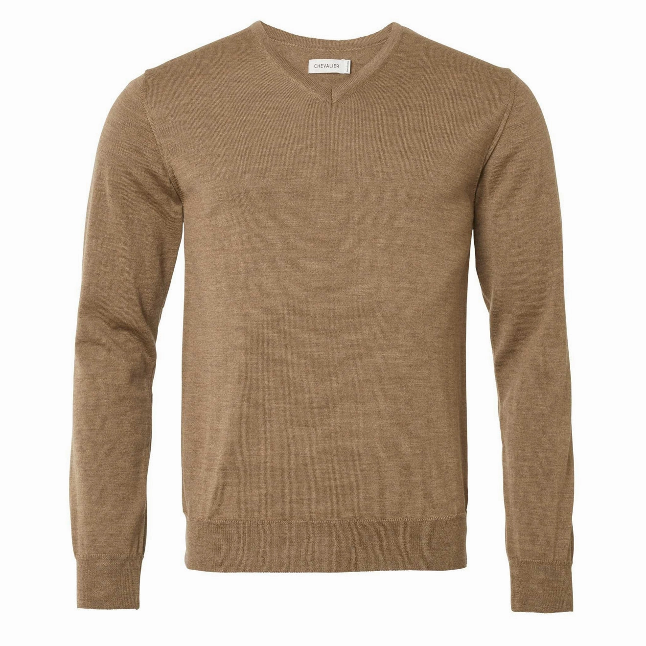 Chevalier Aston Pullover Knit Hazelnut mens sweaters cheap