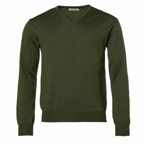 Chevalier Aston Pullover Knit Pine Green mens sweaters cheap