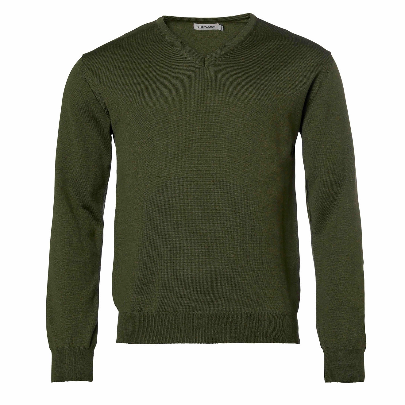Chevalier Aston Pullover Knit Pine Green mens sweaters cheap